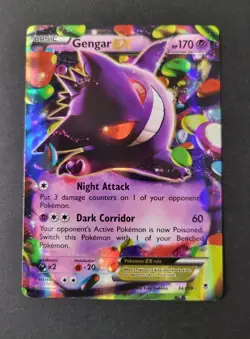 Gengar EX 34/119 - Phantom Forces *NM* Holo Rare Pokemon Card *Free Tracking* - Image 2