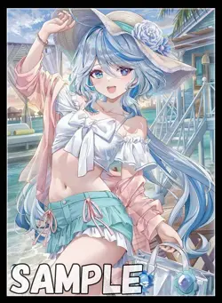 Genshin Furina doujin Card Sleeve Protector - Image 1