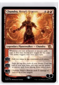 Chandra, Hope's Beacon 134 Mythic March of the Machine Magic: The Gathering NM - Image 1