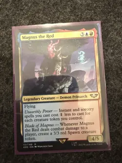MTG Magnus the Red Warhammer 40,000 131 NM - Image 1