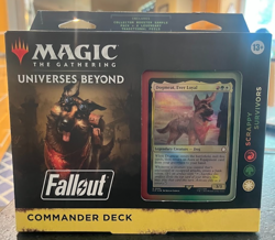 MTG Universes Beyond Fallout Commander Deck * Scrappy Survivors * NEW Sealed - Image 1