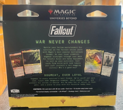 MTG Universes Beyond Fallout Commander Deck * Scrappy Survivors * NEW Sealed - Image 2