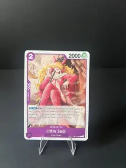 One Piece A Fist of Divine Speed Card OP11-063 Little Sadi - Image 1