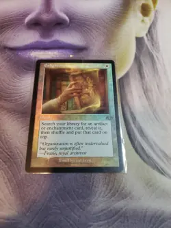 1x Enlightened Tutor, Retro Frame Foil, Magic the Gathering MTG NM - Image 1