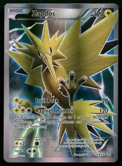 Zapdos EX 29/83 XY Generations Ultra Rare Full Art Holo English POKEMON - Image 1