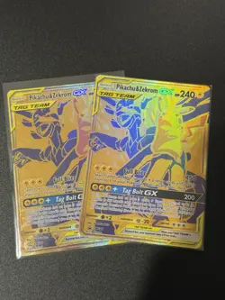 PIKACHU & ZEKROM GX Tag Team Promo Holo Card SM248 Pokemon TCG NM - Image 3