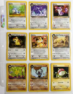 1999 Pokemon TEAM ROCKET Near Mint LOT 23 See Pic - Image 1