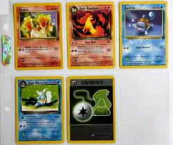 1999 Pokemon TEAM ROCKET Near Mint LOT 23 See Pic - Image 5