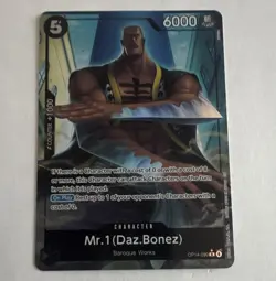 Bandai One Piece CCG Mr. 1 (Daz.Bonez) OP14-090 Eng Foil Rare 6000 - Image 1