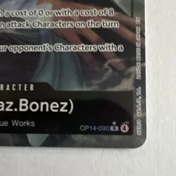 Bandai One Piece CCG Mr. 1 (Daz.Bonez) OP14-090 Eng Foil Rare 6000 - Image 3