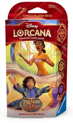 Disney Lorcana: Reign of Jafar Starter Deck (Amber & Amethyst) - Image 1