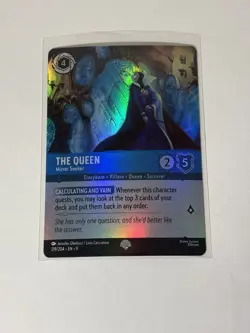 Disney Lorcana Fabled The Queen - Mirror Seeker (Epic) 219/204 Holo Cold Foil NM - Image 1