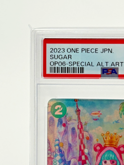 PSA 10 Sugar OP06-024 SP Alt Art 2023 One Piece Card GEM MINT Japanese - Image 4