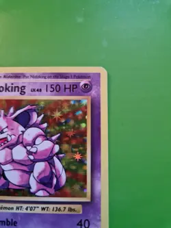 Pokemon Nidoking TCG XY Evolutions Holo Card 45/108 Rare LP - Image 3