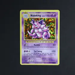 Pokemon Nidoking TCG XY Evolutions Holo Card 45/108 Rare NM - Image 1