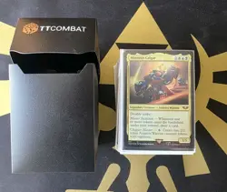 MTG Warhammer 40k Commander Deck - Forces of the Imperium Precon - Sleeved - Image 1