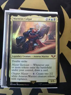 MTG Warhammer 40k Commander Deck - Forces of the Imperium Precon - Sleeved - Image 3