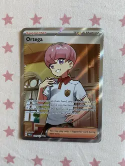 Ortega 141/131 Prismatic Evolutions Ultra Rare Holo Trainer Pokemon TCG Card - Image 1