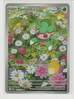 Fomantis - Illustration Rare Pokemon card PBL 085/084 IR - Image 1