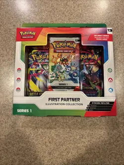 Pokemon Trading Card Game First Partner Illustration Collection Series 1 New - Image 1