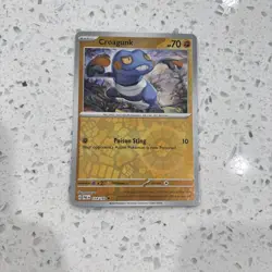 POKEMON EVOLUTIONS A PALDEA CARD REVERSE HOLO CARTE CRADOPAUD 114/193 PAL FR M - Image 1
