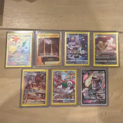 Pokemon TCG Brilliant Stars Foil Full Art Lot Shaymin Oranguru Dusknoir 7 Cards - Image 1