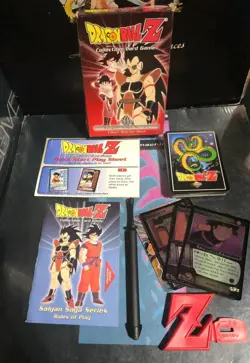 2000 Dragon Ball Z Card Game Saiyan Saga Series Villain Starter Deck Complete - Image 1