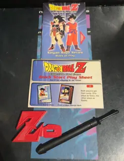 2000 Dragon Ball Z Card Game Saiyan Saga Series Villain Starter Deck Complete - Image 2