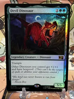 Devil Dinosaur ✨FOIL✨[Marvel Super Heroes] MTG - Image 1