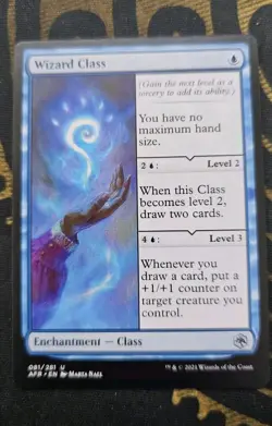 1 MTG Wizard Class Adventures in the Forgotten Realms 081/281 Regular Uncommon - Image 3