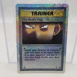 The Boss's Way 105/110 Legendary Collection Reverse Holo Pokemon Card RARE - Image 1