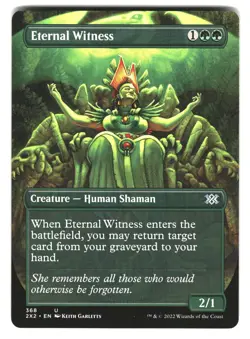 Eternal Witness (Borderless) 368 Double Masters 2022 Magic: The Gathering NM - Image 1