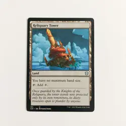 Reliquary Tower - MTG - Commander 2021 - LP - Image 1