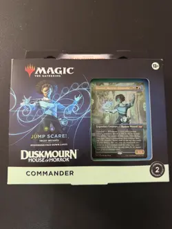 Jump Scare Commander Deck MTG Duskmourn House of Horror sealed Damaged box - Image 1