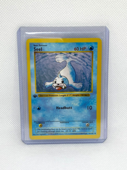 Seel Base Set 41/102 Shadowless First Edition Pokemon Trading Card - Image 1