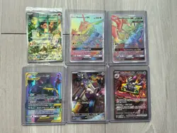 Pokemon Card Lot with Charmander 044 Promo Raquaza GX 177 Full Art Holo G2U - Image 1