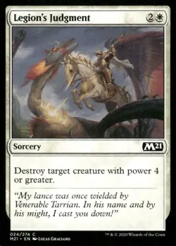 Legion's Judgment 024/274 M21 MTG Magic the Gathering card - Image 1