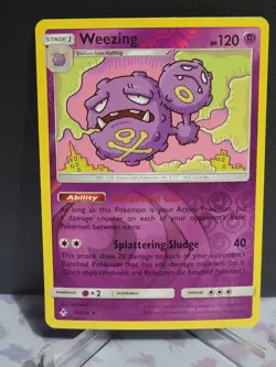 Pokemon TCG Weezing Unbroken Bonds 74/214 Reverse Holo VLP-NM - Image 1