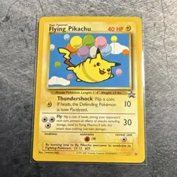 Pokemon TCG Flying Pikachu Promo 25 Wotc Promo 2001 English 40 HP - Image 1