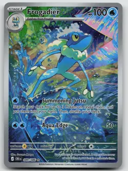 Frogadier 089/086 Holo Chaos Rising Pokemon NM C629 - Image 1