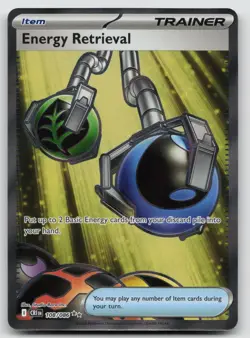 Energy Retrieval 108/086 Holo Chaos Rising Pokemon NM C950 - Image 1