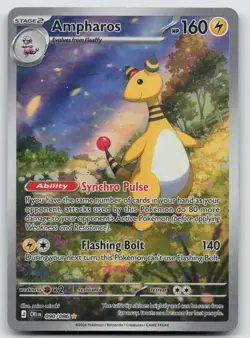 Ampharos 090/086 Holo Chaos Rising Pokemon NM C946 - Image 1
