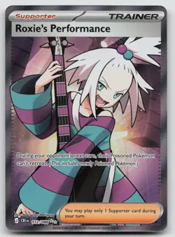 Roxie's Performance 112/086 Holo Chaos Rising Pokemon NM AA88 - Image 1