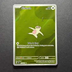 Pokemon TCG Japanese Slakoth 117/106 - SV8 Super Electric Breaker NM - Image 1