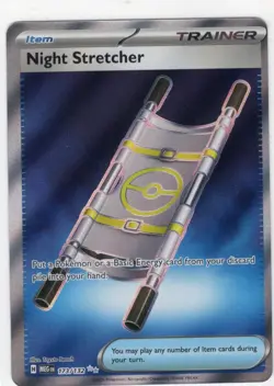 Pokemon TCG - Night Stretcher Full Art Trainer - 173/132 - Mega Evolution - Image 1