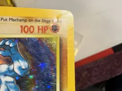 1999 Pokemon Base Set Chansey #3 & Machamp 8/102 - Image 3
