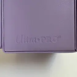 Ultra Pro Vivid Alcove Flip 100 card Deck Box Purple - MTG Commander - Image 2