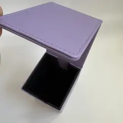 Ultra Pro Vivid Alcove Flip 100 card Deck Box Purple - MTG Commander - Image 3