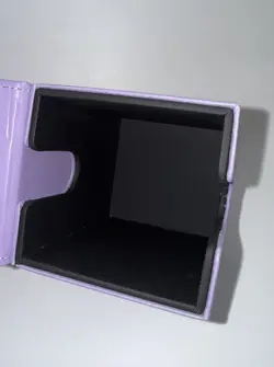 Ultra Pro Vivid Alcove Flip 100 card Deck Box Purple - MTG Commander - Image 4