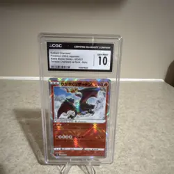 Pokemon Radiant Charizard 001/044 Stellar Miracle Deck 2024 CGC 10 Japanese - Image 1